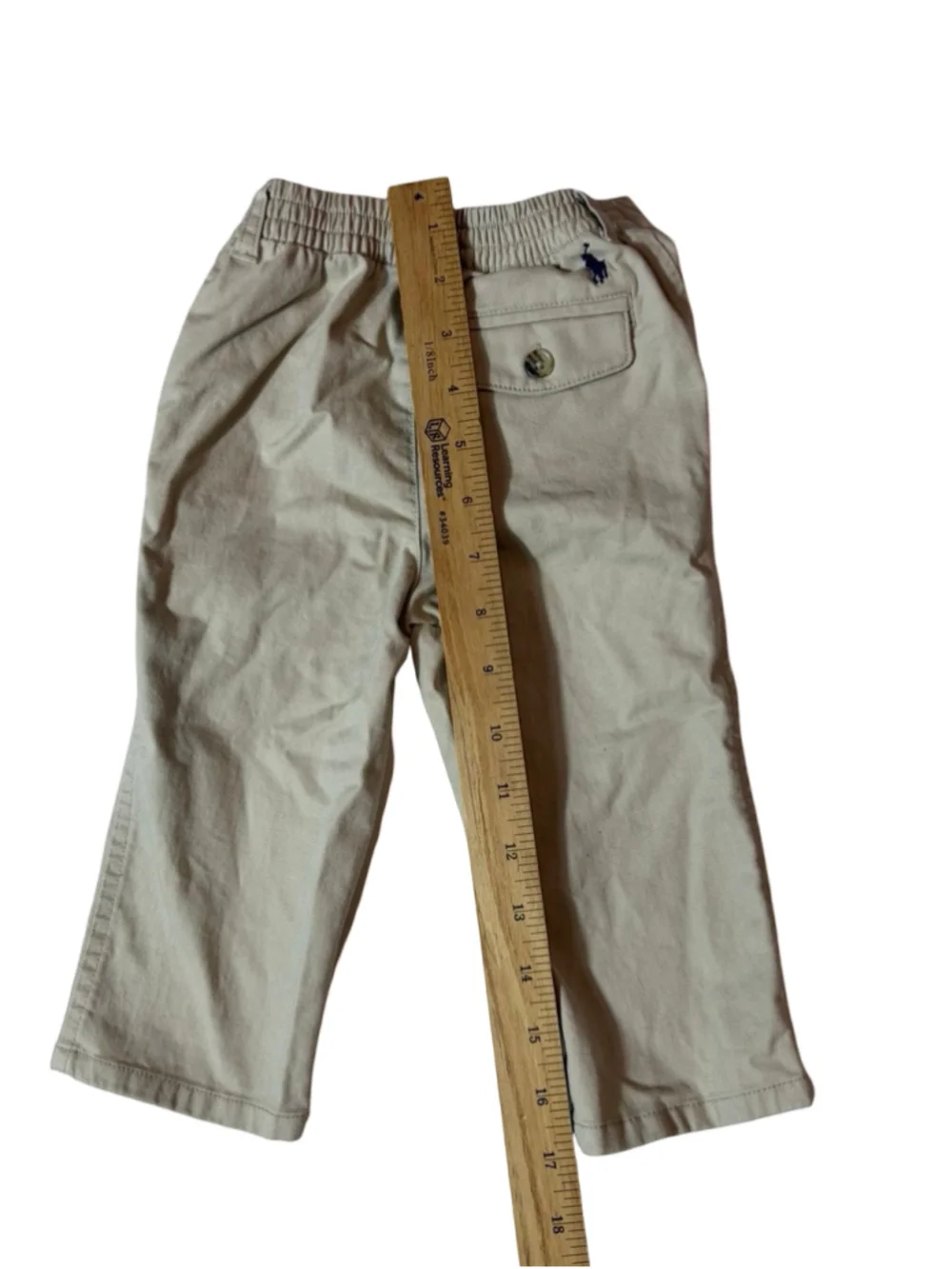 Ralph Lauren Baby Khaki Chino Pants 12M 80 Preppy Old Money